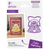 Gemini Intricate Christmas Sentiments Jingle All the Way Expressions Dies (GEM-MD-EXP-JATW) (DISCONTINUED)