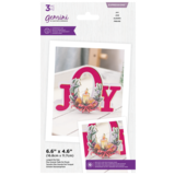 Gemini Floral Shaped Word Joy Expressions Dies (GEM-MD-EXP-SHWJOY) (DISCONTINUED)