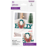 Gemini Floral Shaped Word Holly Expressions Dies (GEM-MD-EXP-SHWHOL) (DISCONTINUED)