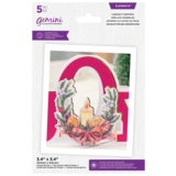 Gemini Floral Candlelit Christmas Elements Dies (GEM-MD-ELE-CANCHR) (DISCONTINUED)