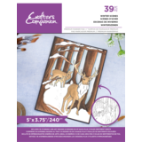 Crafter's Companion Card Front Colouring Pads Winter Scenes (CC-COLPAD-WISC) (OUTLET)