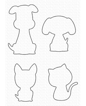 My Favorite Things Pet Silhouettes Die-namics (MFT-2265) (OUTLET)
