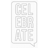 My Favorite Things Celebrate Speech Bubble Die-namics (MFT-2349) (OUTLET)