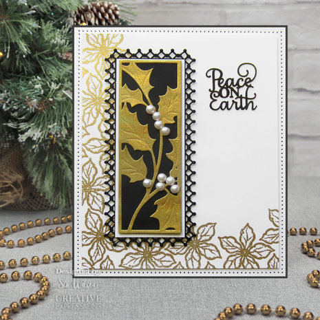 Creative Expressions Sue Wilson Craft Die Festive Mini Expressions Peace On Earth (CEDME125) (OUTLET) Creative Expressions Sue Wilson Craft Die Festive Mini Expressions Peace On Earth (CEDME125) (OUTLET)