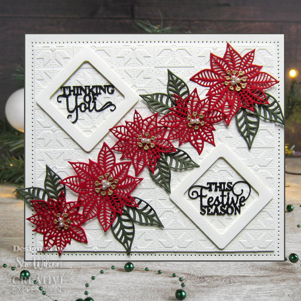 Creative Expressions Sue Wilson Craft Die Festive Mini Expressions Duos Thinking Of You Craft (CEDME121) (OUTLET) Creative Expressions Sue Wilson Craft Die Festive Mini Expressions Duos Thinking Of You Craft (CEDME121) (OUTLET)