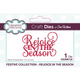 Creative Expressions Sue Wilson Craft Die Festive Mini Expressions Duos Rejoice In The Season (CEDME122) (OUTLET)
