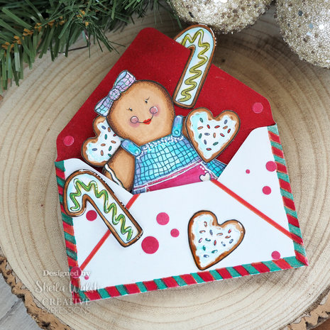 Creative Expressions Sam Poole Clear Stamp A5 Gingerbread Bakes (CEC999) (OUTLET) Creative Expressions Sam Poole Clear Stamp A5 Gingerbread Bakes (CEC999) (OUTLET)