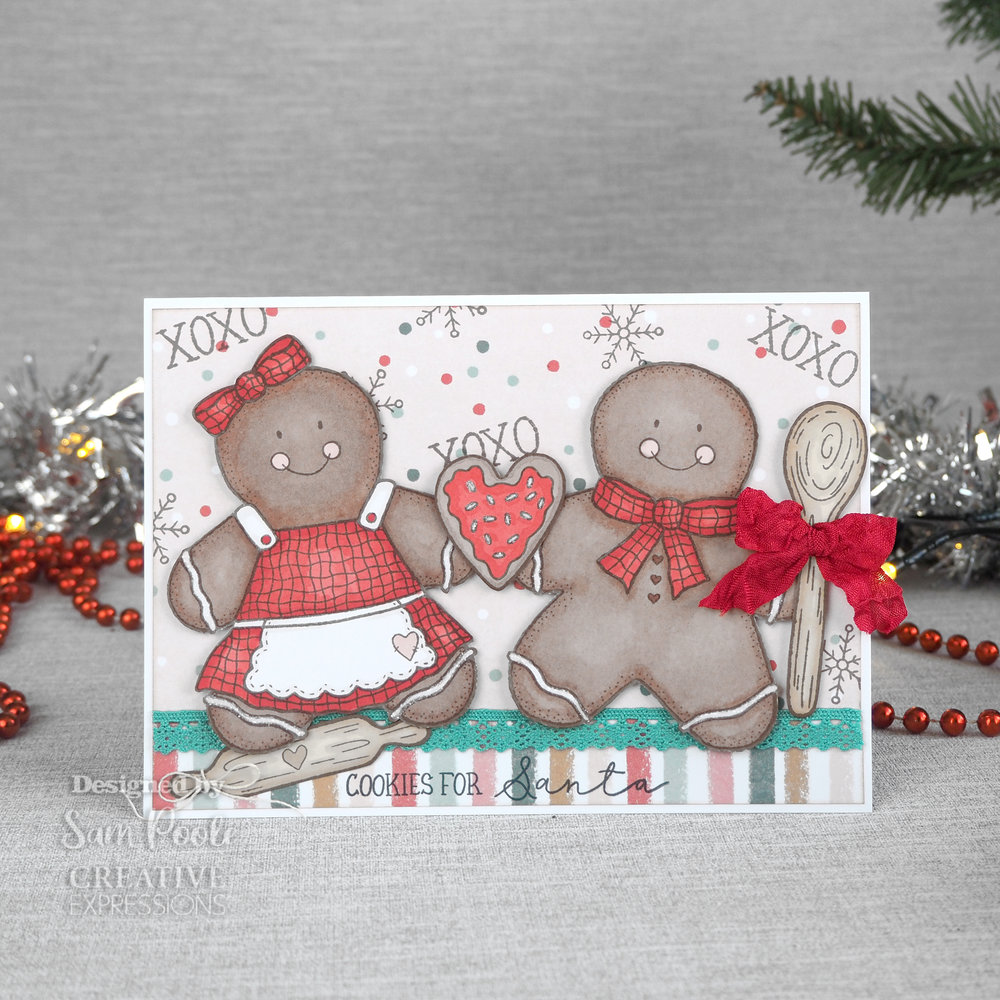 Creative Expressions Sam Poole Clear Stamp A5 Gingerbread Bakes (CEC999) (OUTLET) Creative Expressions Sam Poole Clear Stamp A5 Gingerbread Bakes (CEC999) (OUTLET)