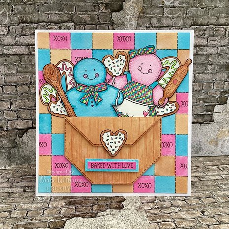 Creative Expressions Sam Poole Clear Stamp A5 Gingerbread Bakes (CEC999) (OUTLET) Creative Expressions Sam Poole Clear Stamp A5 Gingerbread Bakes (CEC999) (OUTLET)