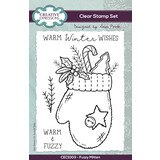 Creative Expressions Sam Poole Clear Stamp A6 Fuzzy Mittens (CEC1003) (OUTLET)