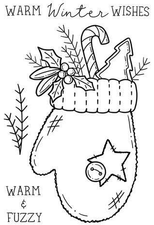 Creative Expressions Sam Poole Clear Stamp A6 Fuzzy Mittens (CEC1003) (OUTLET) Creative Expressions Sam Poole Clear Stamp A6 Fuzzy Mittens (CEC1003) (OUTLET)