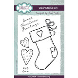 Creative Expressions Sam Poole Clear Stamp A6 Sweet Stocking (CEC1004) (OUTLET)