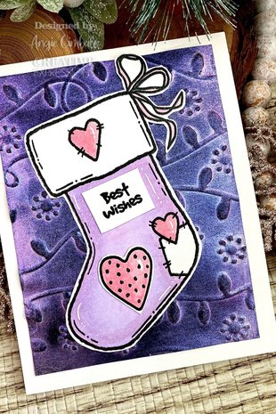 Creative Expressions Sam Poole Clear Stamp A6 Sweet Stocking (CEC1004) (OUTLET) Creative Expressions Sam Poole Clear Stamp A6 Sweet Stocking (CEC1004) (OUTLET)