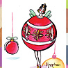Creative Expressions Jane Davenport Clear Stamp Bauble Fairy (CEJDCS015) (DISCONTINUED) Creative Expressions Jane Davenport Clear Stamp Bauble Fairy (CEJDCS015) (DISCONTINUED)