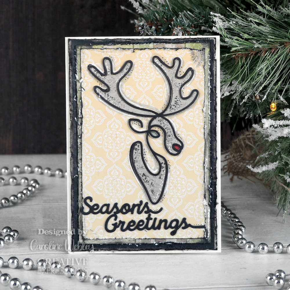 Creative Expressions Craft Dies One-liner Collection Seasons Greetings (CEDSE025) (OUTLET)