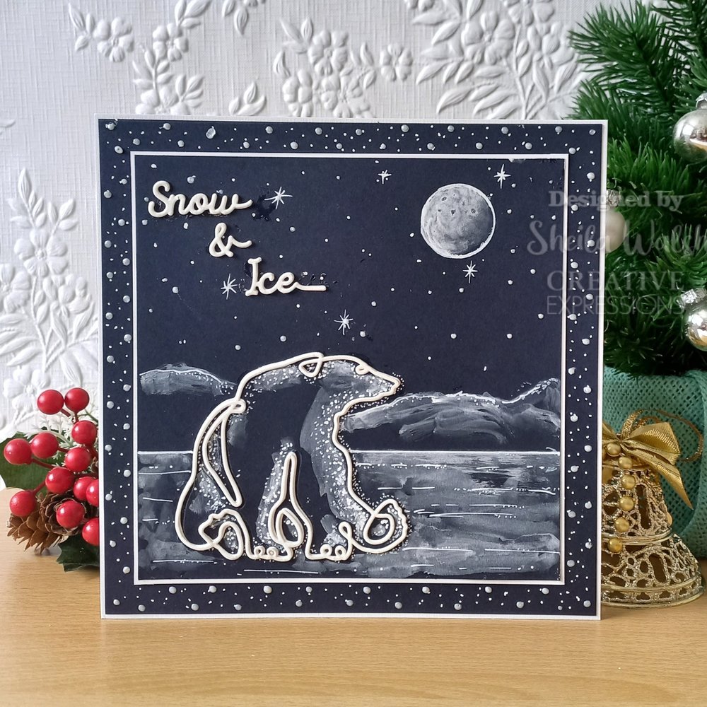 Creative Expressions Craft Dies One-liner Collection Polar Bear (CEDSE017) (OUTLET) Creative Expressions Craft Dies One-liner Collection Polar Bear (CEDSE017) (OUTLET)