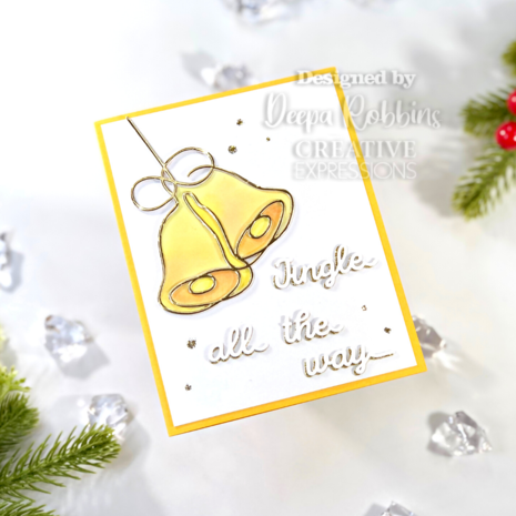 Creative Expressions Craft Dies One-liner Collection Jingle Bells (CEDSE020) (OUTLET) Creative Expressions Craft Dies One-liner Collection Jingle Bells (CEDSE020) (OUTLET)