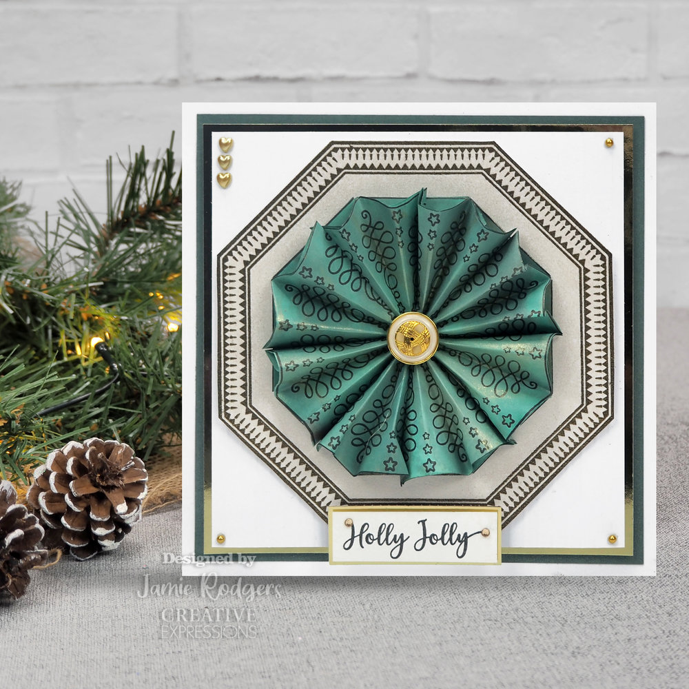 Creative Expressions Jamie Rodgers Clear Stamp A5 Tea Bag Folding Swirly Christmas (CEC1008) (OUTLET) Creative Expressions Jamie Rodgers Clear Stamp A5 Tea Bag Folding Swirly Christmas (CEC1008) (OUTLET)