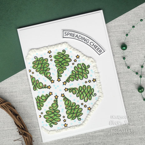 Creative Expressions Jamie Rodgers Clear Stamp A5 Tea Bag Folding Swirly Christmas (CEC1008) (OUTLET) Creative Expressions Jamie Rodgers Clear Stamp A5 Tea Bag Folding Swirly Christmas (CEC1008) (OUTLET)