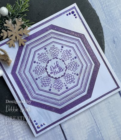 Creative Expressions Jamie Rodgers Clear Stamp A5 Tea Bag Folding Swirly Christmas (CEC1008) (OUTLET) Creative Expressions Jamie Rodgers Clear Stamp A5 Tea Bag Folding Swirly Christmas (CEC1008) (OUTLET)