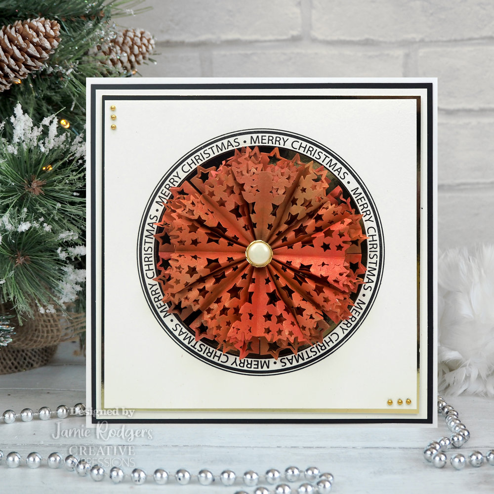 Creative Expressions Jamie Rodgers Clear Stamp A5 Tea Bag Folding Frosty Wreath (CEC1006) (OUTLET) Creative Expressions Jamie Rodgers Clear Stamp A5 Tea Bag Folding Frosty Wreath (CEC1006) (OUTLET)