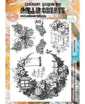 Aall and Create Stamp Set A4 Magical Realm (AALL-TP-772) (DISCONTINUED)