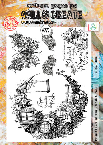 Aall and Create Stamp Set A4 Magical Realm (AALL-TP-772) (DISCONTINUED) Aall and Create Stamp Set A4 Magical Realm (AALL-TP-772) (DISCONTINUED)
