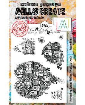 Aall and Create Stamp Set A5 Hearty Home (AALL-TP-775) (DISCONTINUED)
