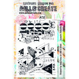Aall and Create Stamp Set A5 Geometric Butterflies (AALL-TP-730) (DISCONTINUED)