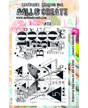 Aall and Create Stamp Set A5 Geometric Butterflies (AALL-TP-730) (DISCONTINUED) Aall and Create Stamp Set A5 Geometric Butterflies (AALL-TP-730) (DISCONTINUED)