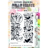Aall and Create Stamp Set A5 Papillon (AALL-TP-731) (DISCONTINUED)