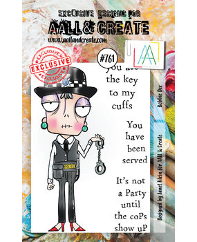 Aall and Create Stamp Set A7 Bobbie Dee (AALL-TP-761) (DISCONTINUED)