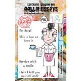 Aall and Create Stamp Set A7 Waitress Dee (AALL-TP-767) (DISCONTINUED)