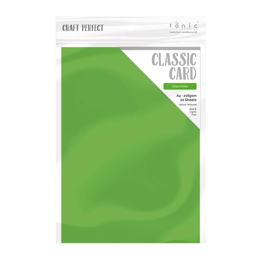 Tonic Craft Perfect Classic Card A4 Grass Green (9035E) (DISCONTINUED) Tonic Craft Perfect Classic Card A4 Grass Green (9035E) (DISCONTINUED)