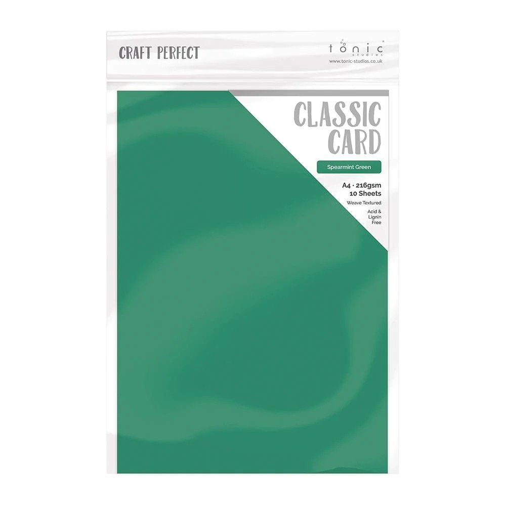 Tonic Craft Perfect Classic Card A4 Spearmint Green (9042e) (DISCONTINUED) Tonic Craft Perfect Classic Card A4 Spearmint Green (9042e) (DISCONTINUED)
