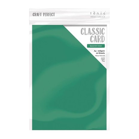 Tonic Craft Perfect Classic Card A4 Spearmint Green (9042e) (DISCONTINUED) Tonic Craft Perfect Classic Card A4 Spearmint Green (9042e) (DISCONTINUED)
