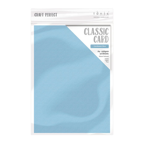 Tonic Craft Perfect Classic Card A4 Cornflower Blue (9045e) (DISCONTINUED) Tonic Craft Perfect Classic Card A4 Cornflower Blue (9045e) (DISCONTINUED)