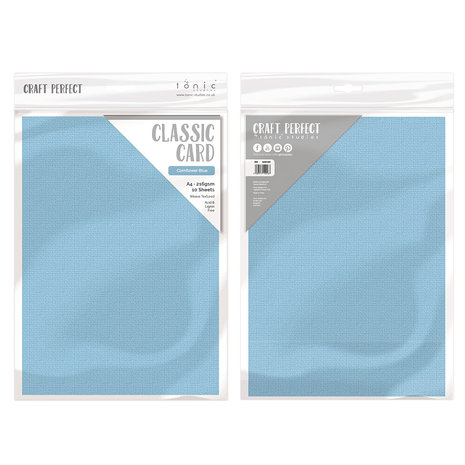 Tonic Craft Perfect Classic Card A4 Cornflower Blue (9045e) (DISCONTINUED) Tonic Craft Perfect Classic Card A4 Cornflower Blue (9045e) (DISCONTINUED)
