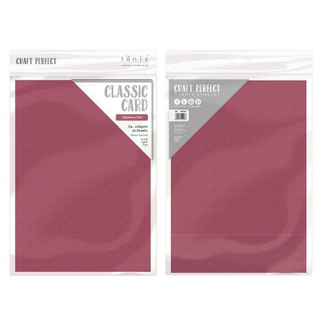 Tonic Craft Perfect CLassic Card A4 Raspberry Pink (9059e) (DISCONTINUED) Tonic Craft Perfect CLassic Card A4 Raspberry Pink (9059e) (DISCONTINUED)