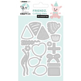 Creative Craftlab Friendz Cutting Dies Piggy Accessories (CCL-FR-CD272) (DISCONTINUED)