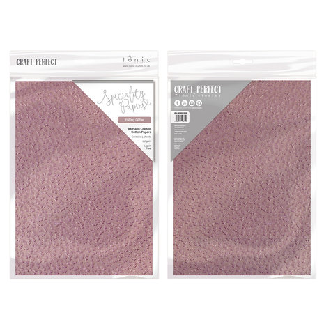 Tonic Craft Perfect Speciality Paper A4 Falling Glitter (9810e) (DISCONTINUED) Tonic Craft Perfect Speciality Paper A4 Falling Glitter (9810e) (DISCONTINUED)