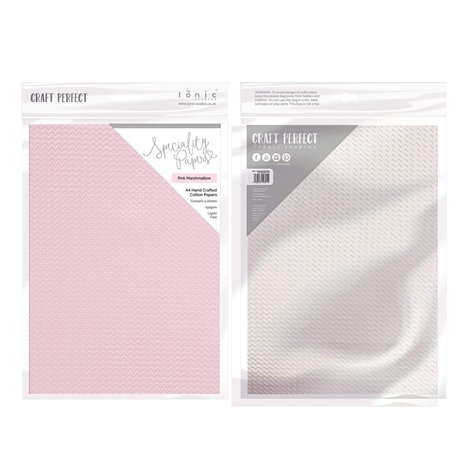 Tonic Craft Perfect Speciality Papers A4 Marshmallow Pink (9891e) (DISCONTINUED) Tonic Craft Perfect Speciality Papers A4 Marshmallow Pink (9891e) (DISCONTINUED)