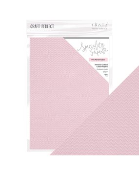 Tonic Craft Perfect Speciality Papers A4 Marshmallow Pink (9891e) (DISCONTINUED)