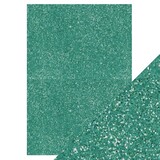 Tonic Craft Perfect Glitter Card A4 Turquoise Lake (9954e) (DISCONTINUED)