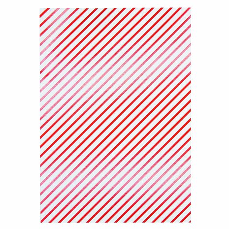 Tonic Craft Perfect Foiled Kraft Card A4 Candy Stripe (9351e) (DISCONTINUED) Tonic Craft Perfect Foiled Kraft Card A4 Candy Stripe (9351e) (DISCONTINUED)