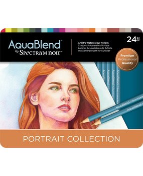Spectrum Noir AquaBlend Pencils Portrait (24pcs) (SN-AQBL-POR24) (DISCONTINUED)