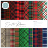 Craft Consortium Essential Craft Papers 6x6 Inch Paper Pad Tartan (CCEPAD023B)