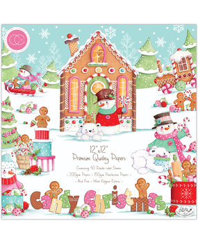 Craft Consortium Candy Christmas 12x12 Inch Paper Pad (CCPPAD037) (DISCONTINUED)