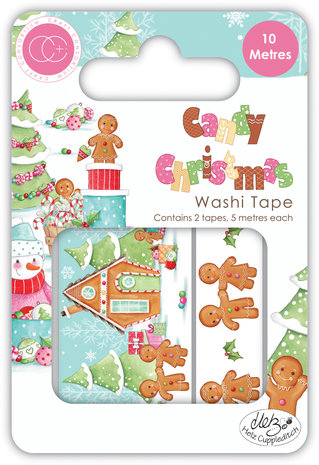 Craft Consortium Candy Christmas Washi Tape (CCWTPE019) (DISCONTINUED) Craft Consortium Candy Christmas Washi Tape (CCWTPE019) (DISCONTINUED)