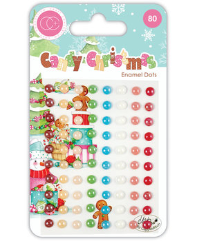 Craft Consortium Candy Christmas Enamel Dots (CCADOT025) (DISCONTINUED)